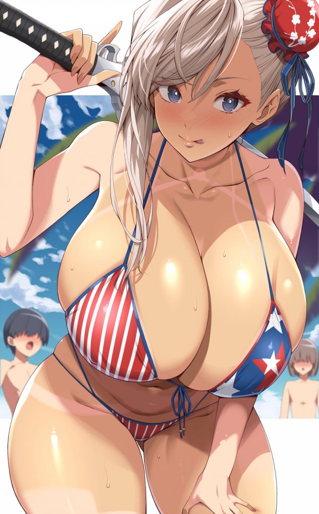 【二次】水着女子画像　その６９